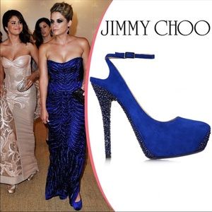 🔥🔥Jimmy Choo blue limited edition heels🔥🔥
